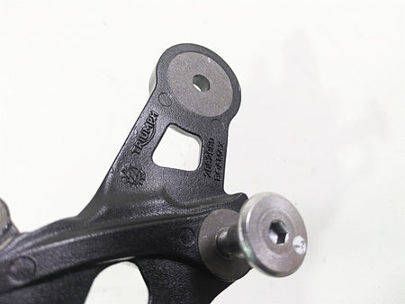 2024 Triumph Street Triple 765 R Right Rider Footpeg & Mount Set T2082980 {{ shop.shopifyCountryName }} - Mototech271