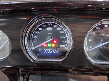 2017 Harley Touring FLHTKSE CVO E-Glide Speedometer Instrument 20k 70900293C {{ shop.shopifyCountryName }} - Mototech271