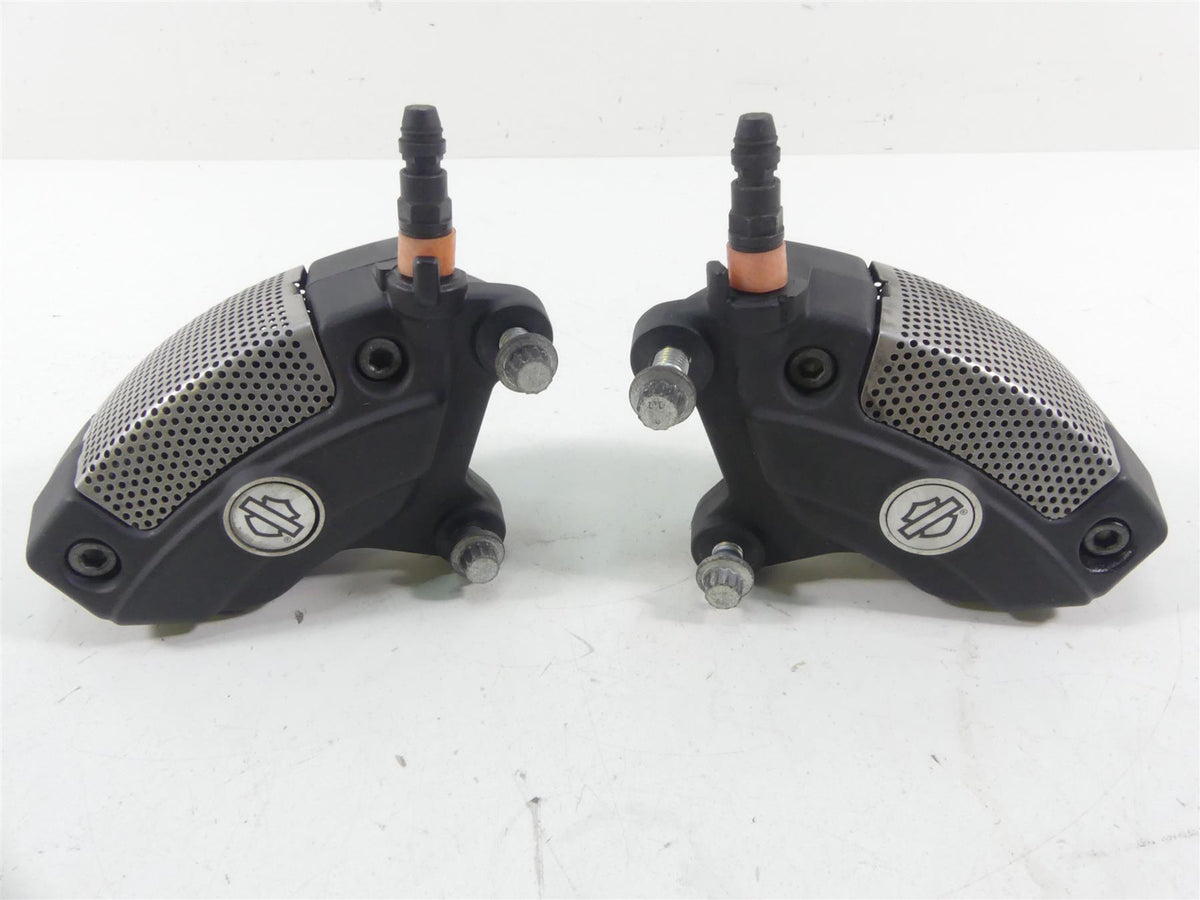 2017 Harley Touring FLHTKL Electra Glide Front Brake Caliper Set 43027-08 {{ shop.shopifyCountryName }} - Mototech271