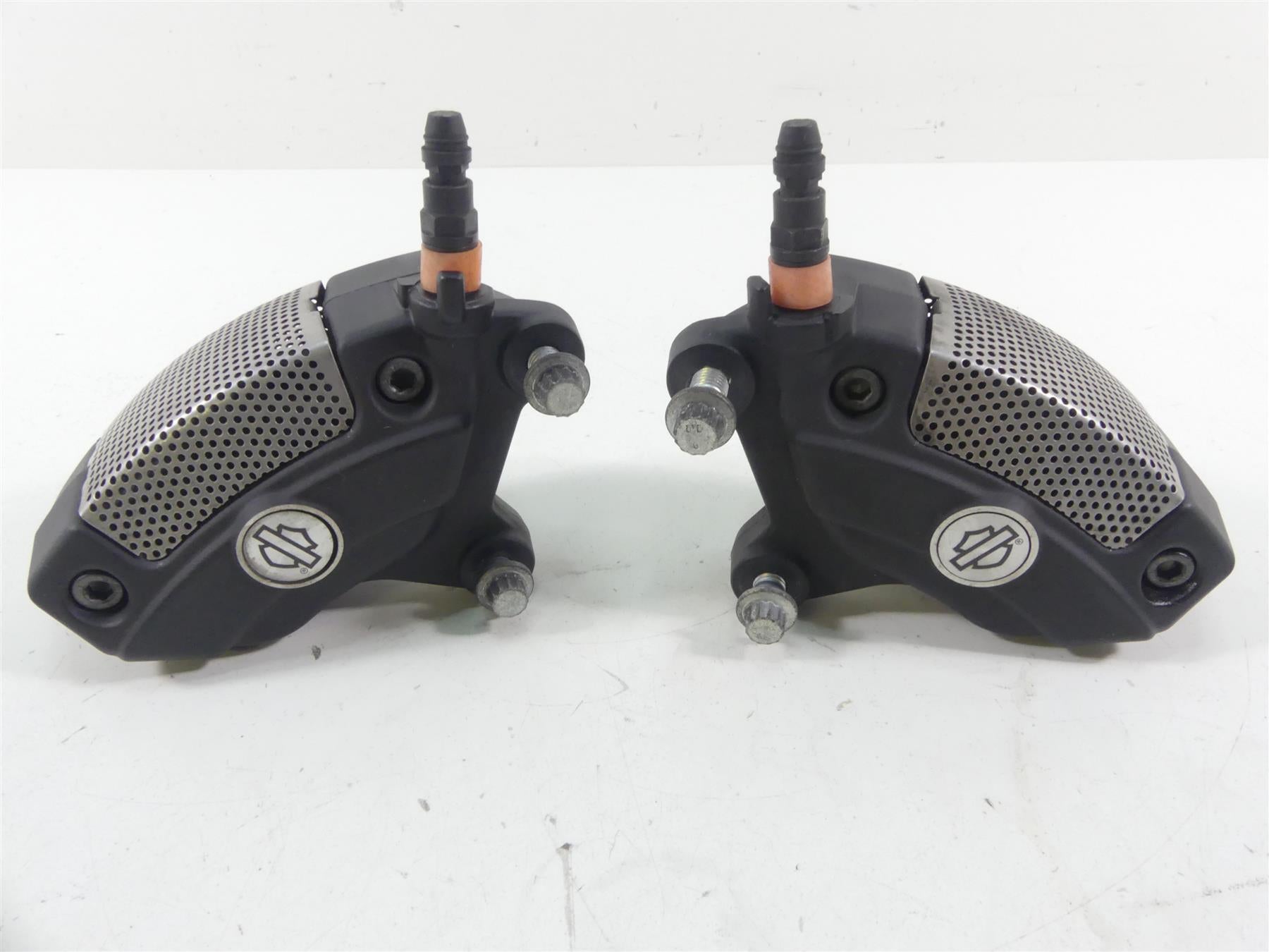 2017 Harley Touring FLHTKL Electra Glide Front Brake Caliper Set 43027-08 {{ shop.shopifyCountryName }} - Mototech271
