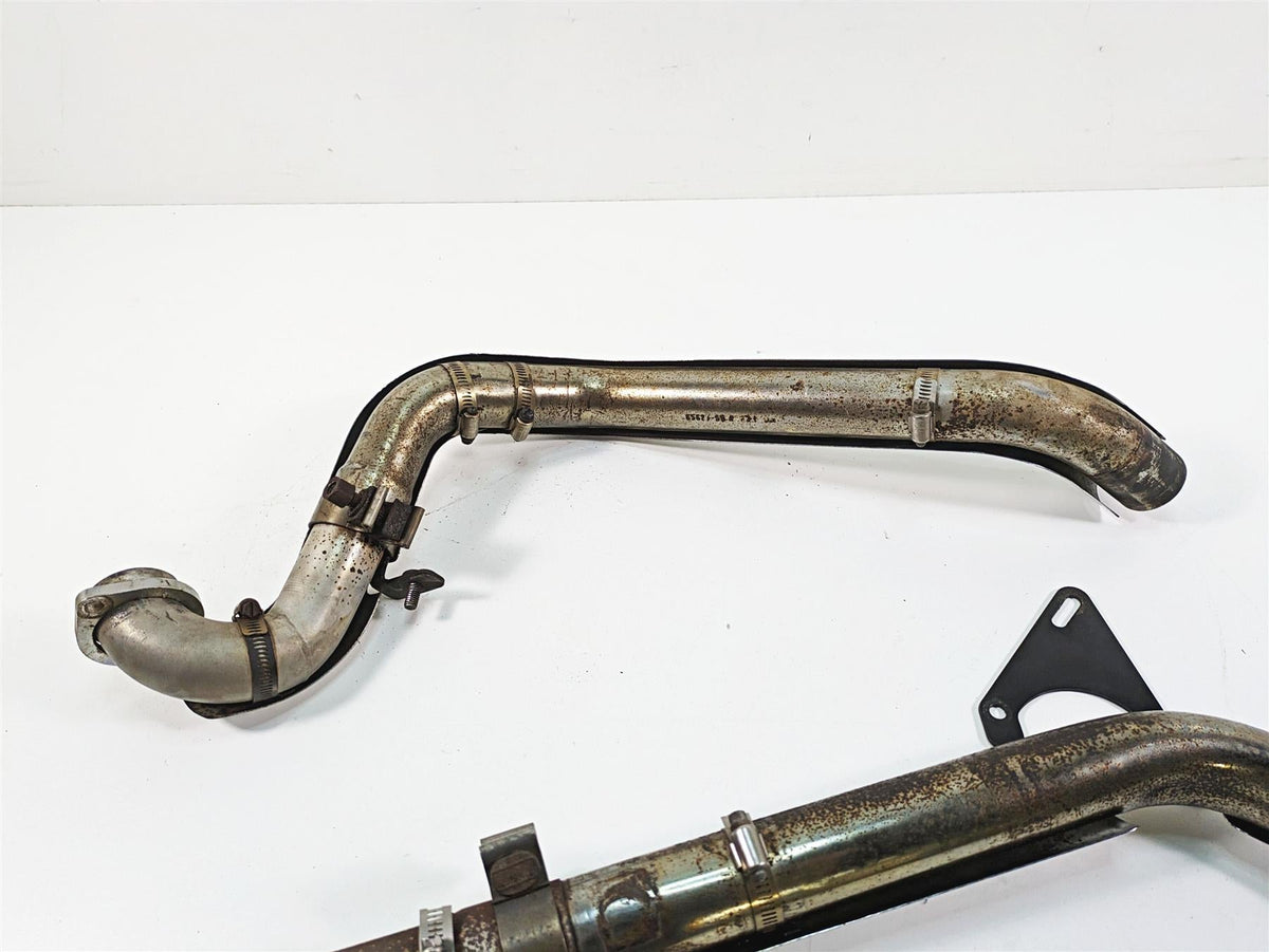 2006 Harley Touring FLHXI Street Glide Hand Made True Dual Header Pipe 65621-99B {{ shop.shopifyCountryName }} - Mototech271