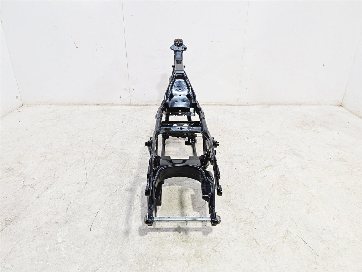 2014 Harley Touring FLHTK Electra Glide Straight Main Frame With Clear Texas Title 48079-09BHP-Mototech271