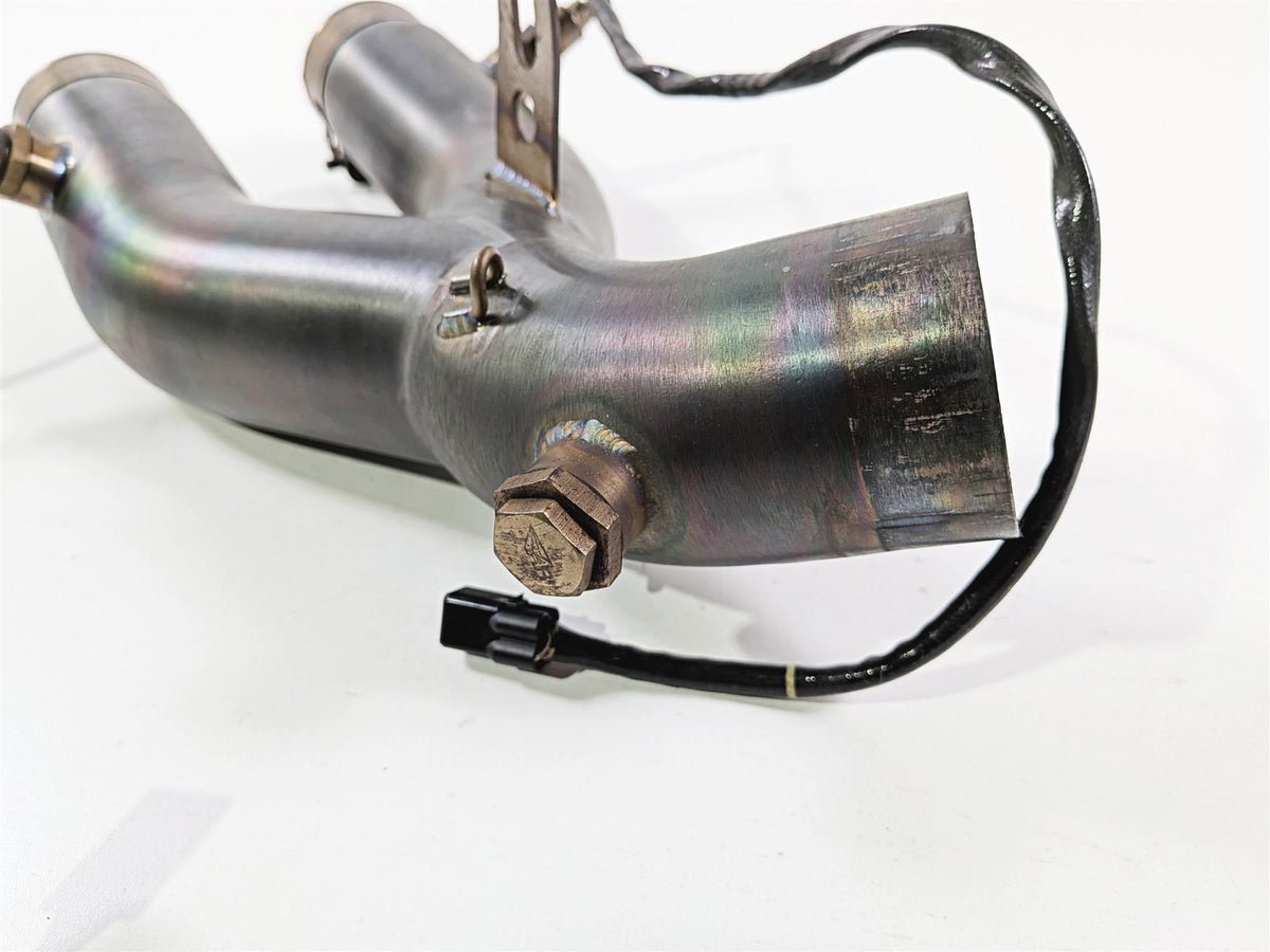 2016 Yamaha YZF R1 RN32 Titanium Aftermarket Y-Pipe Mid Section - READ {{ shop.shopifyCountryName }} - Mototech271