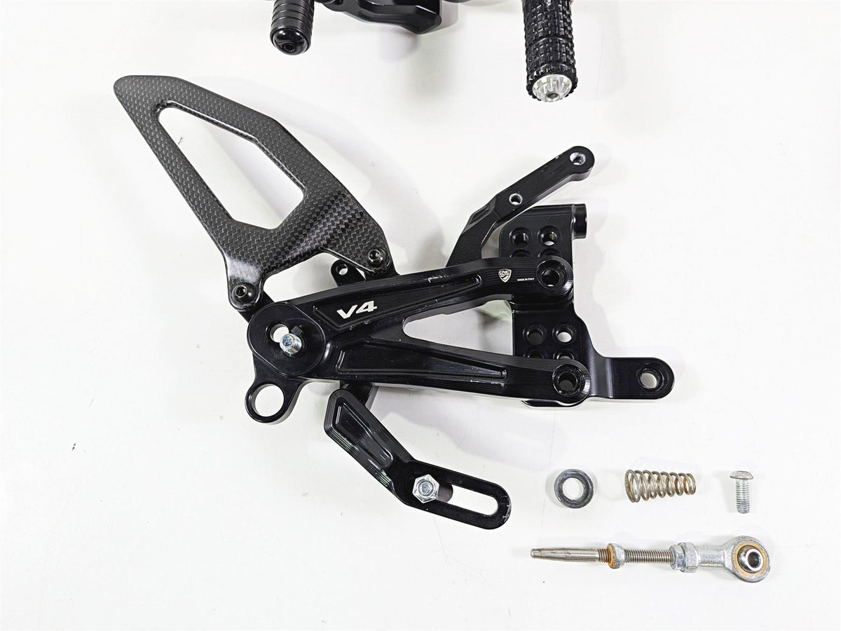 2022 Ducati Panigale V4 S V4S CNC Racing Rearset Foot Peg Set -Read PE408BR-Mototech271