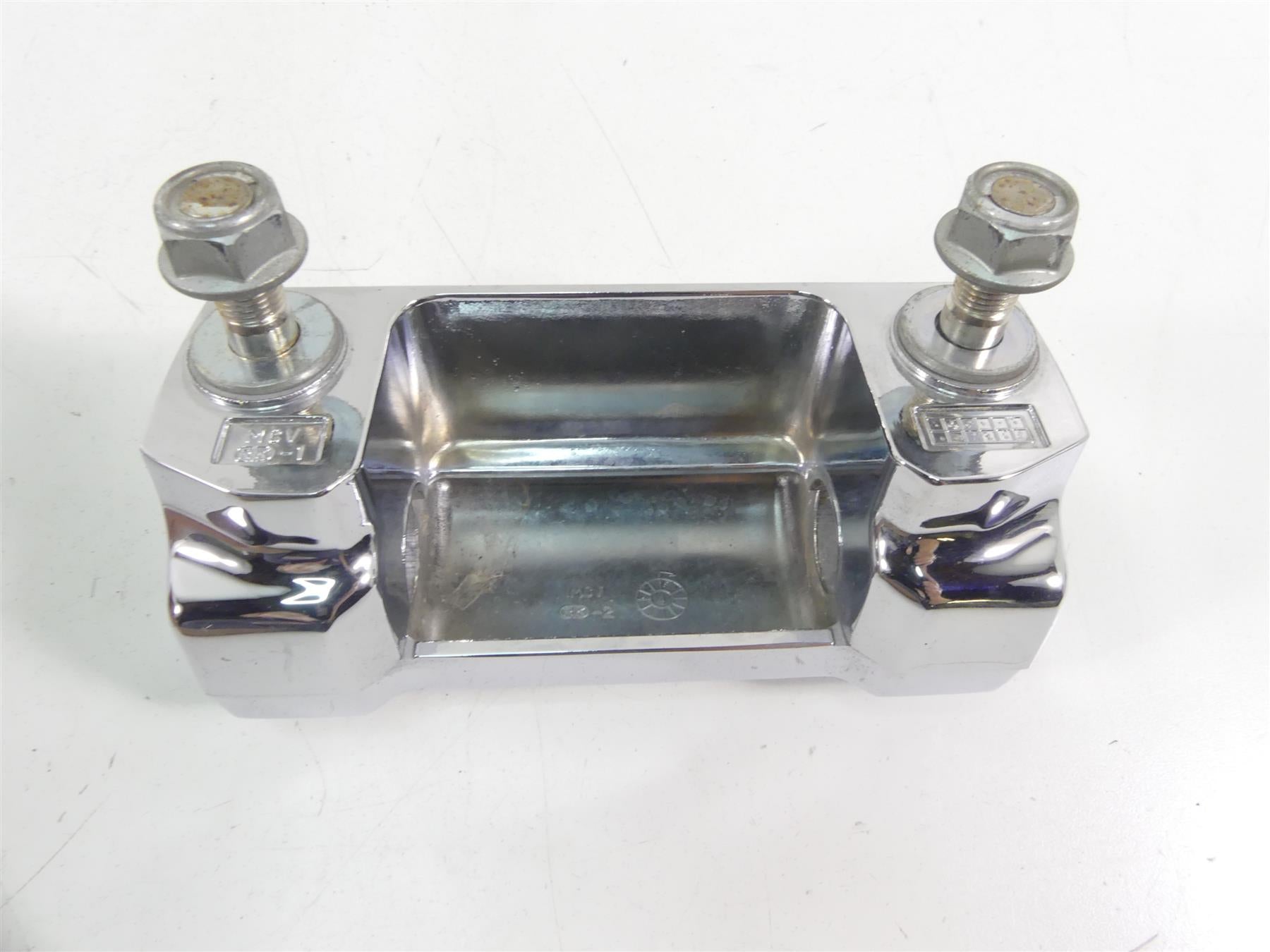 2005 Honda V-Twin VTX1800 S3 Chrome Handlebar Riser Holder Set 53131-MCV-R30 {{ shop.shopifyCountryName }} - Mototech271