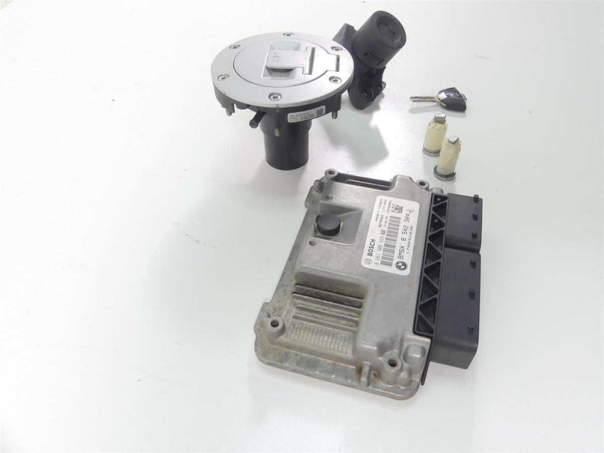2013 BMW R1200GS GSW K50 Cdi Ecm Ecu Ignition Switch Key Lock Set 8542304 {{ shop.shopifyCountryName }} - Mototech271