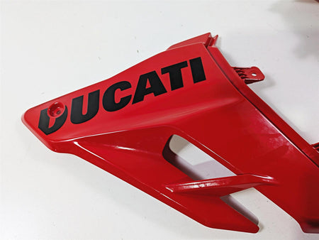2023 Ducati Streetfighter V4 Red Lower Oil Cooler Cover Fairing Set 4801A651A-Mototech271