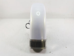 2008 Harley FLHTCU Electra Glide Front Fender White Black Gold Pearl 59087-00B
