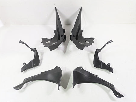 2020 Kawasaki ZX6R ZX636 Ninja Black Molded Plastic Infill Fairing Cover Set {{ shop.shopifyCountryName }} - Mototech271