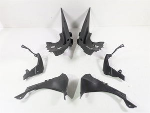 2020 Kawasaki ZX6R ZX636 Ninja Black Molded Plastic Infill Fairing Cover Set