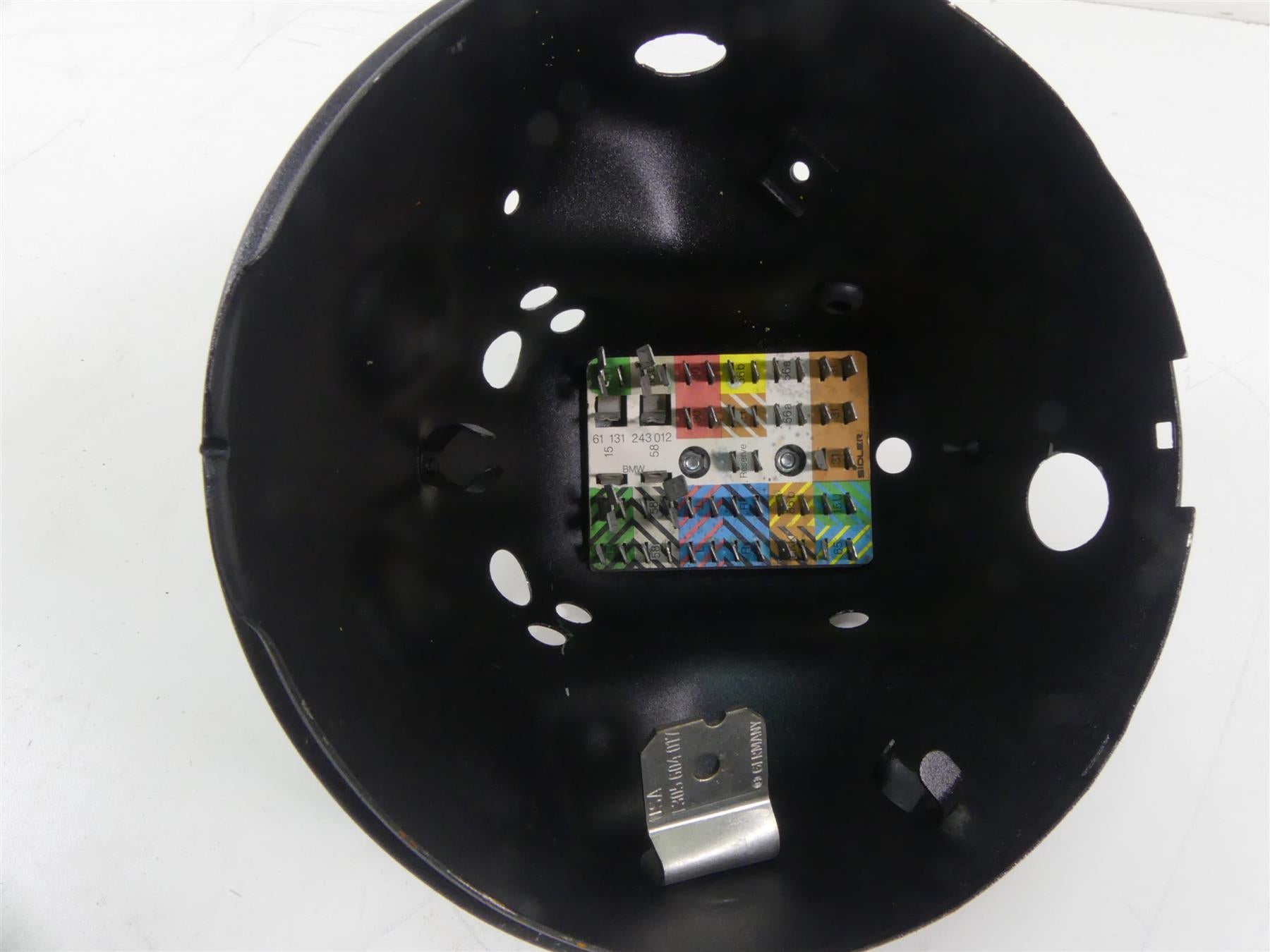 1978 BMW R100 S (2474) Headlight Bucket Housing & Holder 63121243483 {{ shop.shopifyCountryName }} - Mototech271