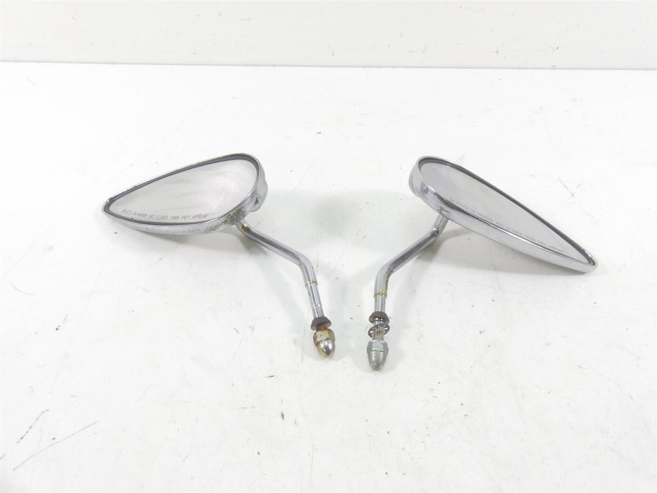 2002 Harley Softail FXSTDI Deuce Rear View Mirror Teardrop Set 91968-98 {{ shop.shopifyCountryName }} - Mototech271