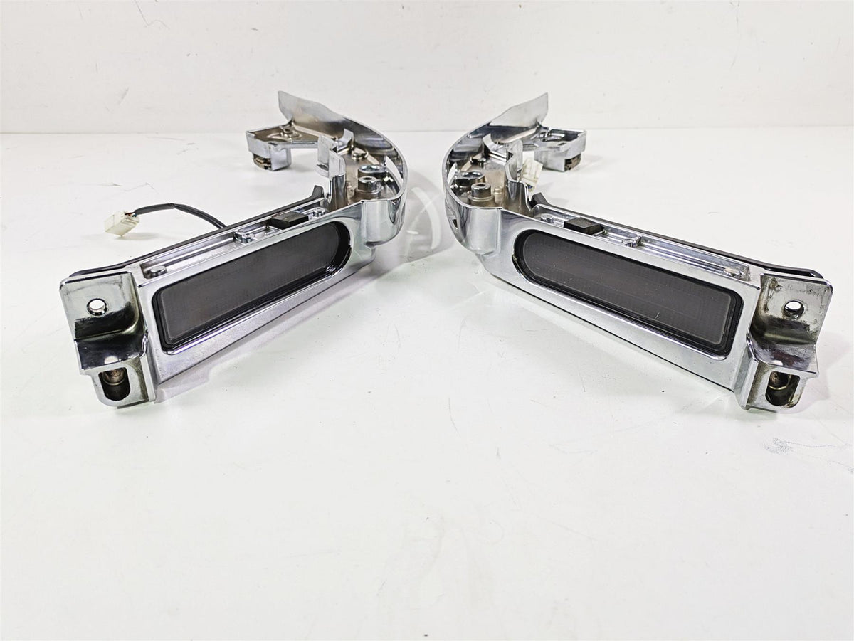 2016 Harley Touring FLHR Road King Rear Chrome Bag Support & Light Set 90200503 {{ shop.shopifyCountryName }} - Mototech271