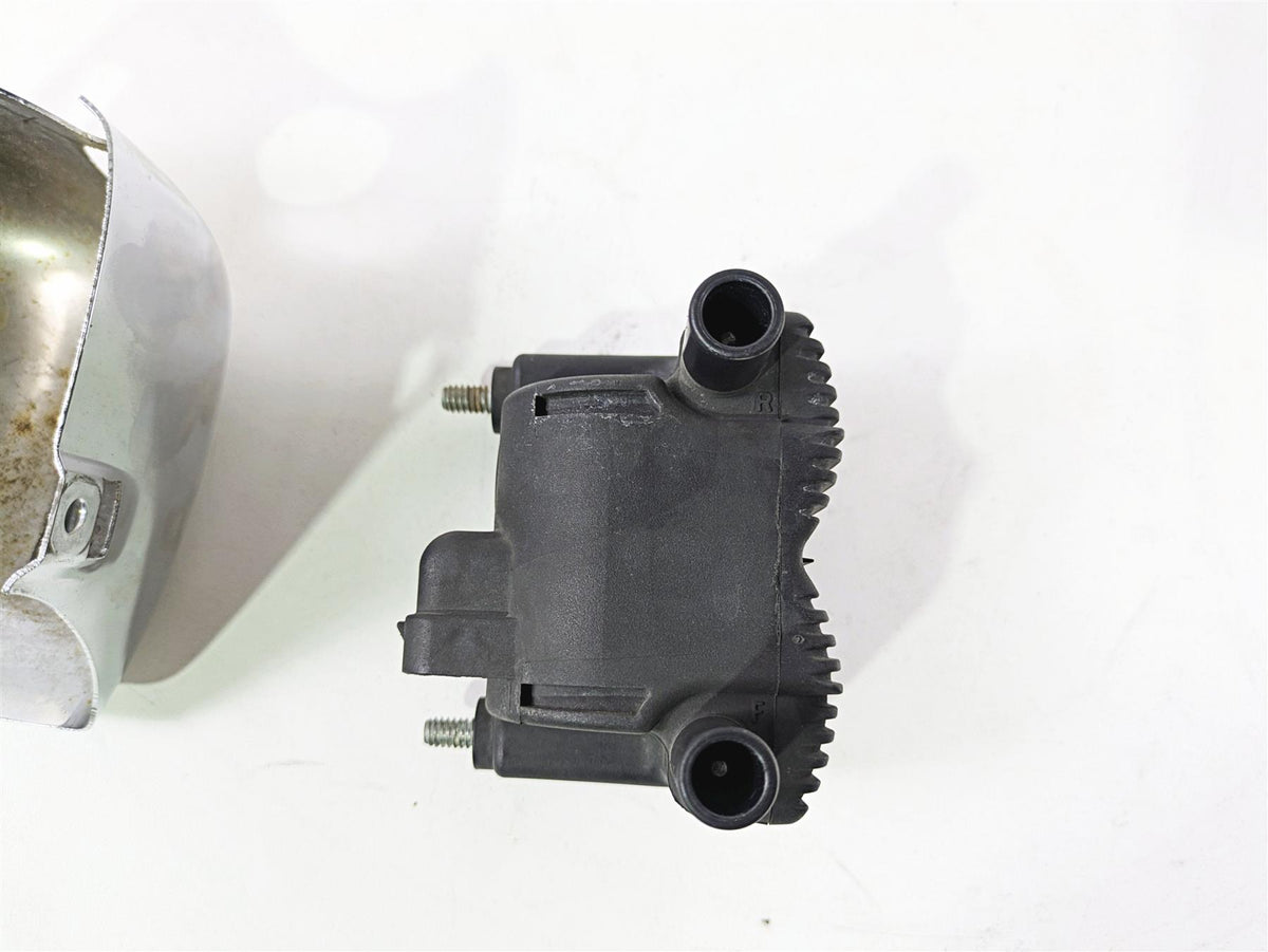 2004 Harley Softail FXSTDI Deuce Ignition Coil & Wires & Chrome Cover 31743-01 {{ shop.shopifyCountryName }} - Mototech271