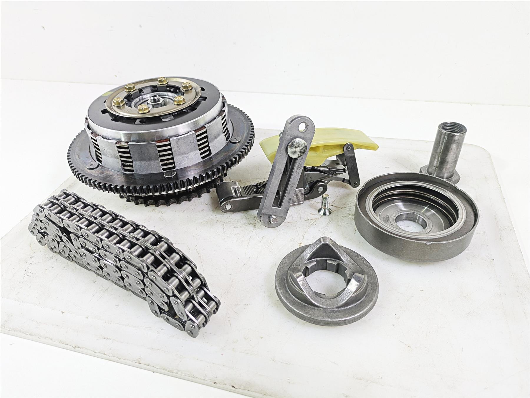 2004 Harley Softail FLSTF Fat Boy Primary Drive Clutch Kit 37802-04A {{ shop.shopifyCountryName }} - Mototech271