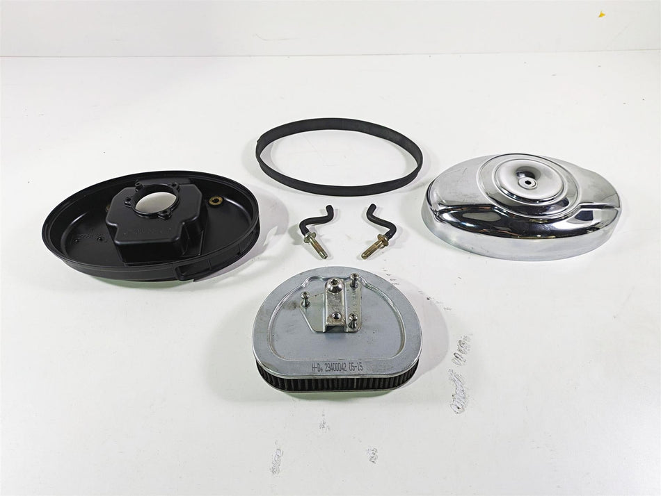 2008 Harley FLSTC Softail Heritage Air Breather Cleaner Filter 29581-08 29121-07 {{ shop.shopifyCountryName }} - Mototech271