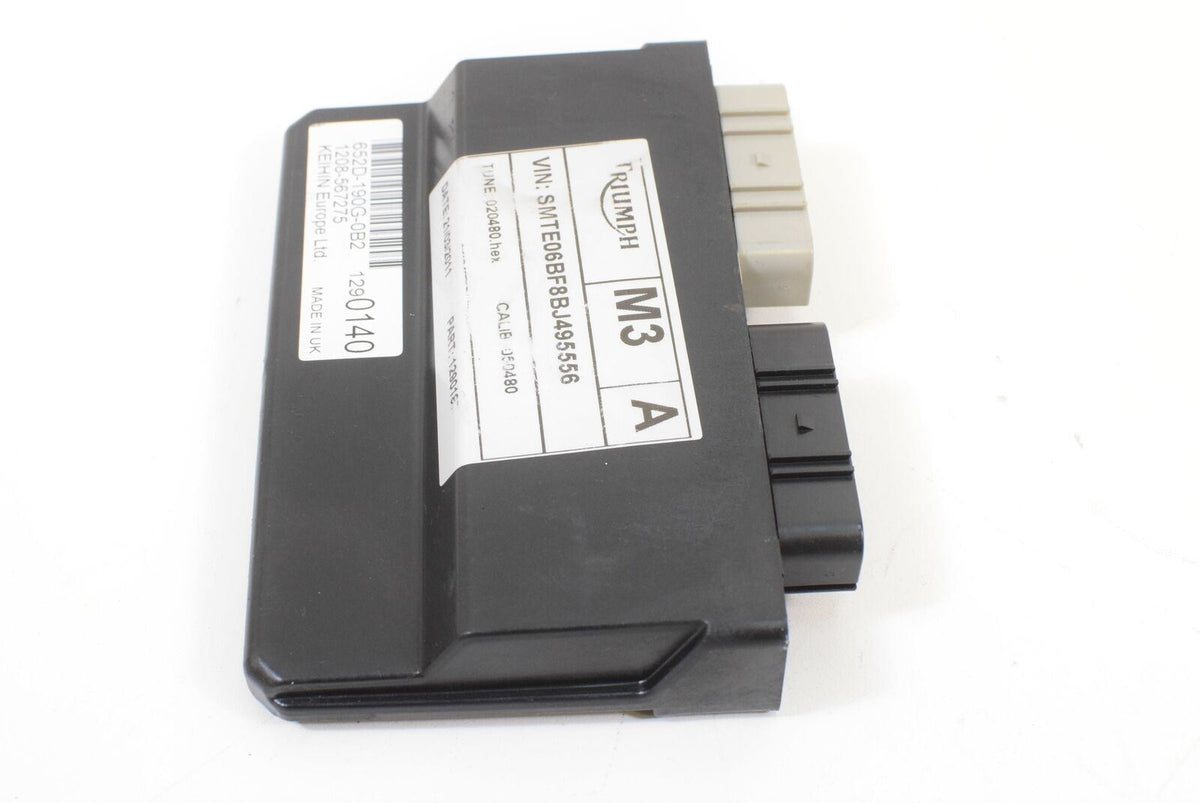 2011 Triumph Tiger 800XC 800 ABS CDI ECU ECM Engine Control Module T1290187 {{ shop.shopifyCountryName }} - Mototech271