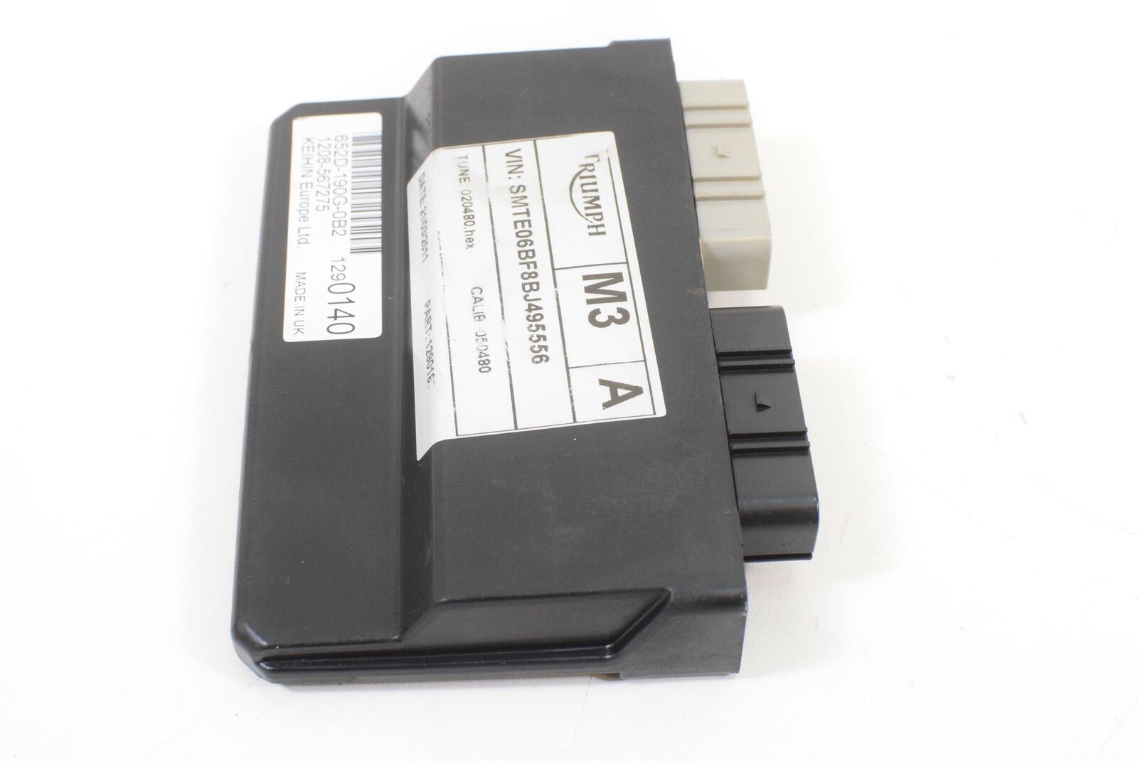 2011 Triumph Tiger 800XC 800 ABS CDI ECU ECM Engine Control Module T1290187 {{ shop.shopifyCountryName }} - Mototech271