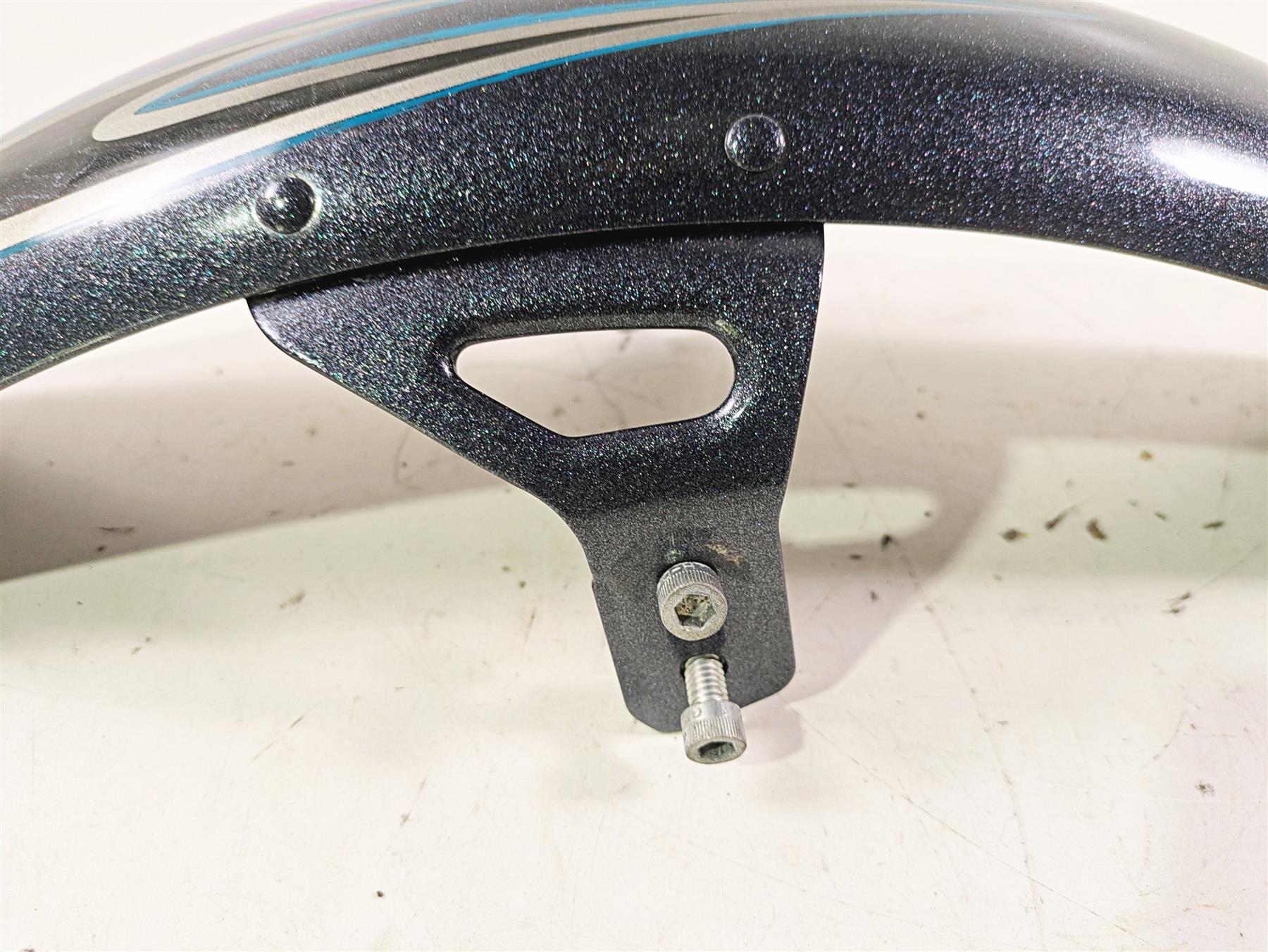 2015 Harley FXDL Dyna Low Rider Front Fender - Black Magic 60139-06B {{ shop.shopifyCountryName }} - Mototech271