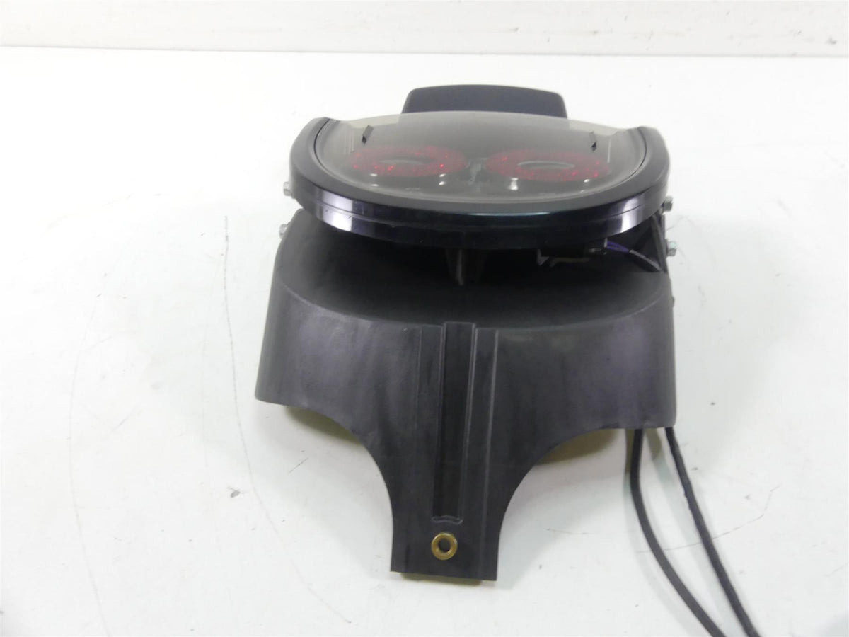 2014 Harley Dyna FXDF Fat Bob Rear Taillight & Plate Holder 67900173 {{ shop.shopifyCountryName }} - Mototech271