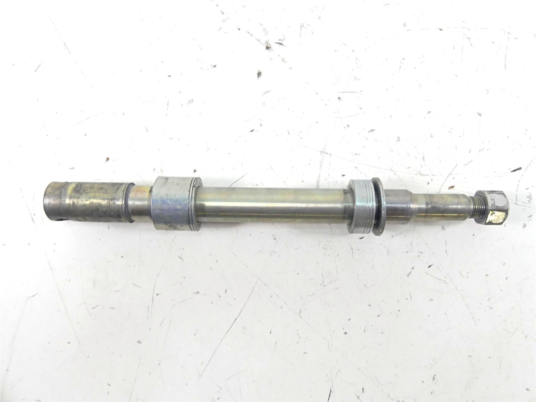 2011 Harley Softail FLSTF Fat Boy Front 25mm Wheel Spindle Axle 41545-07A {{ shop.shopifyCountryName }} - Mototech271