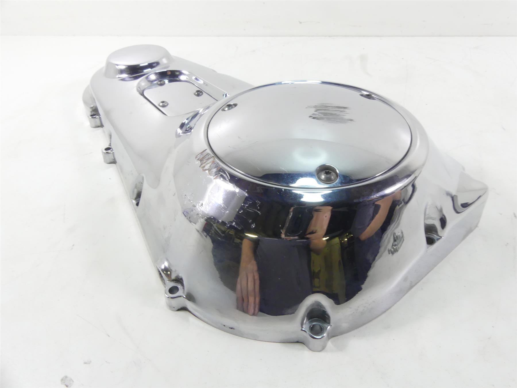 1993 Harley FXSTS Softail Springer Outer Primary Drive Clutch Cover 60506-89A {{ shop.shopifyCountryName }} - Mototech271