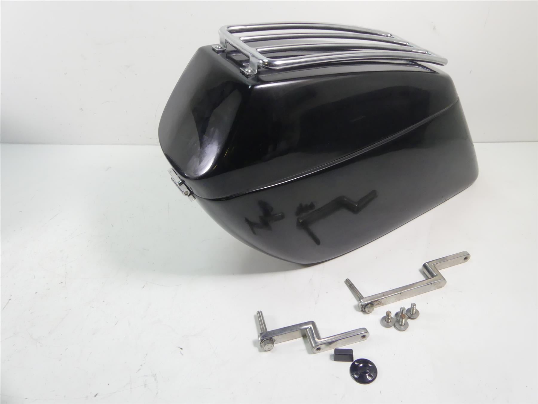 2008 Honda V-Twin VTX1800 N3 Tsukayu Coner Hard Bags Saddlebag & Rack Set {{ shop.shopifyCountryName }} - Mototech271