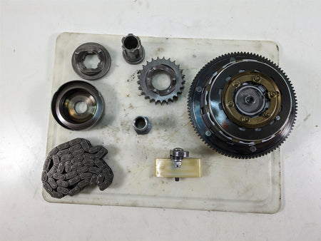 2006 Harley Touring FLHTCUI Electra Glide Primary Drive Clutch Kit 12K 37802-04A {{ shop.shopifyCountryName }} - Mototech271