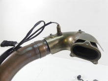 Load image into Gallery viewer, 2015 Ducati Diavel Carbon Red Oem Exhaust Header Manifold &amp; Servo Set 57112751B
