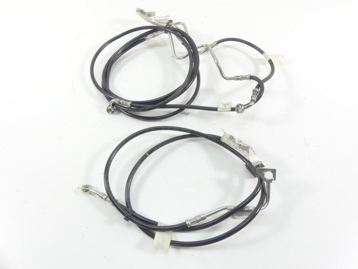 2016 Harley Touring FLHTP Electra Glide Front Abs Brake Line Set 41800011 {{ shop.shopifyCountryName }} - Mototech271