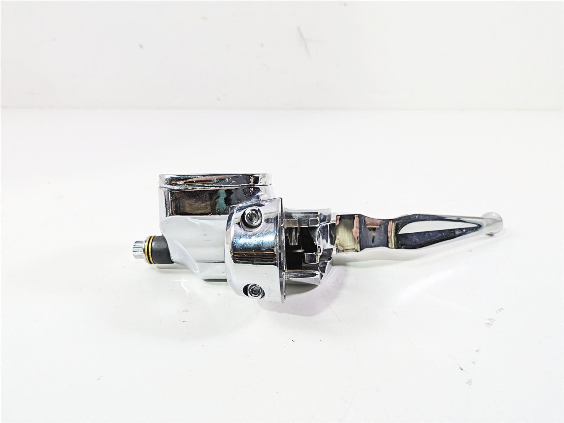 2008 Ultima Motorcycles Fat Bastard Front Master Cylinder & Lever in Chrome {{ shop.shopifyCountryName }} - Mototech271