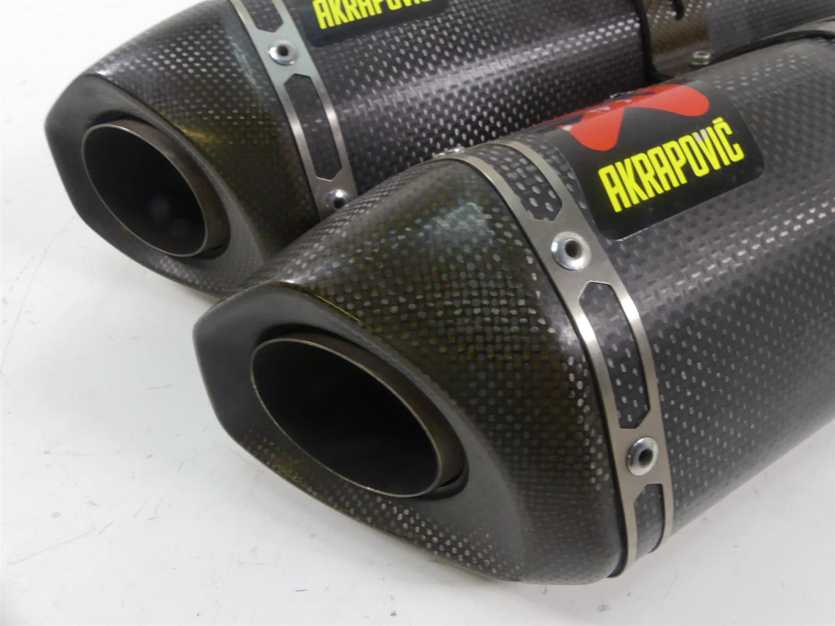 2013 Ducati Streetfighter 848 Akrapovic Carbon Exhaust Muffler Set US D550 134S {{ shop.shopifyCountryName }} - Mototech271