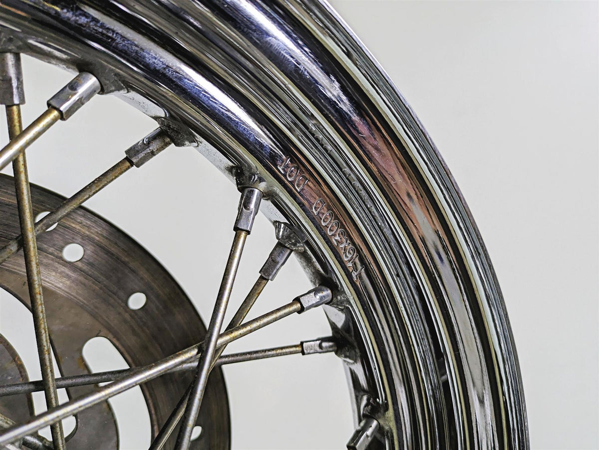2008 Harley FLSTC Softail Heritage 16x3 Rear Wheel Spoke Rim 40700-08A {{ shop.shopifyCountryName }} - Mototech271