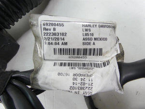 2014 Harley Dyna FXDF Fat Bob Wiring Harness Loom No-Abs - Non Cuts 69200455 | Mototech271