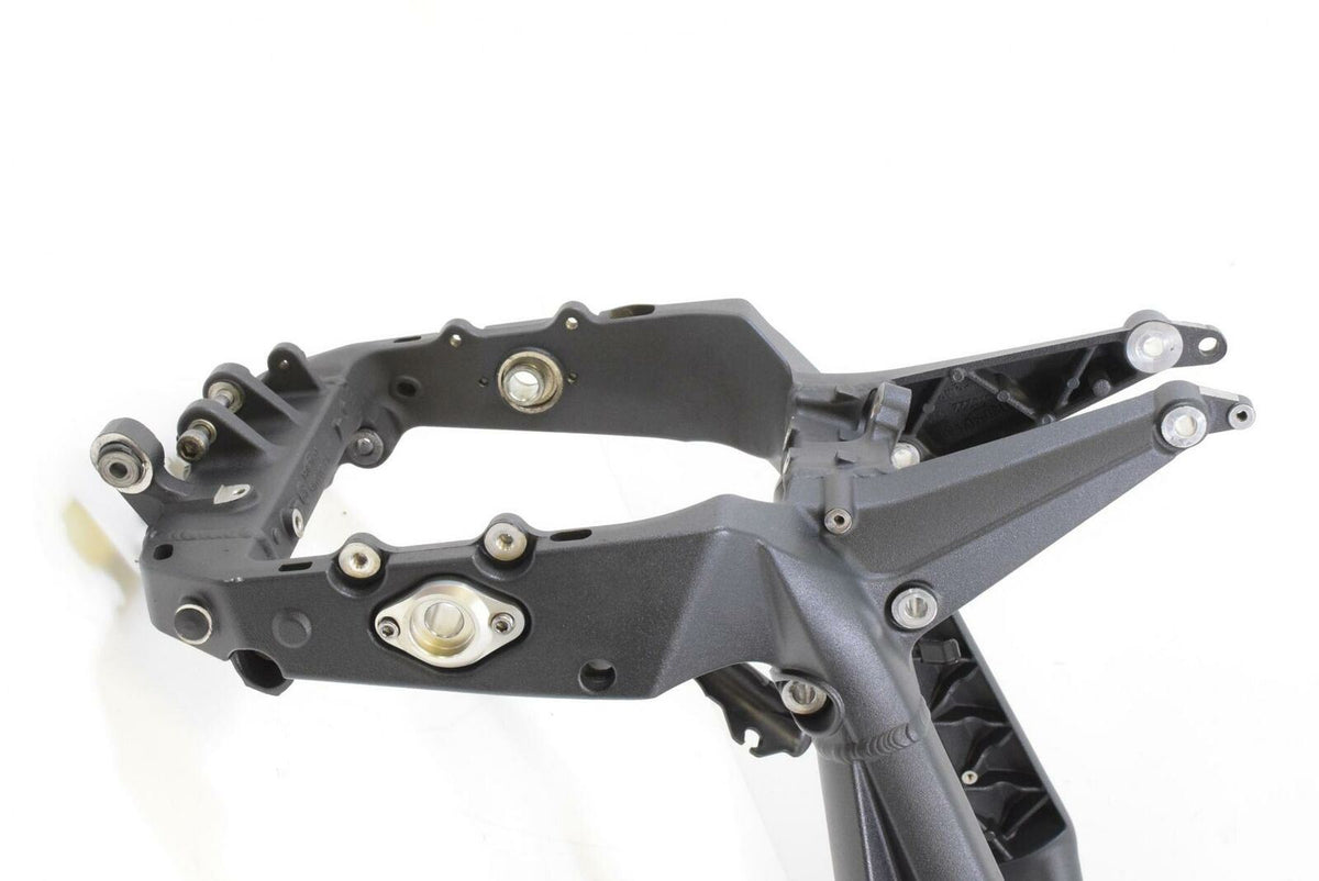 2012 Triumph Street Triple 675 R Main Frame Chassis Straight Slvg Ttl T2070454 {{ shop.shopifyCountryName }} - Mototech271