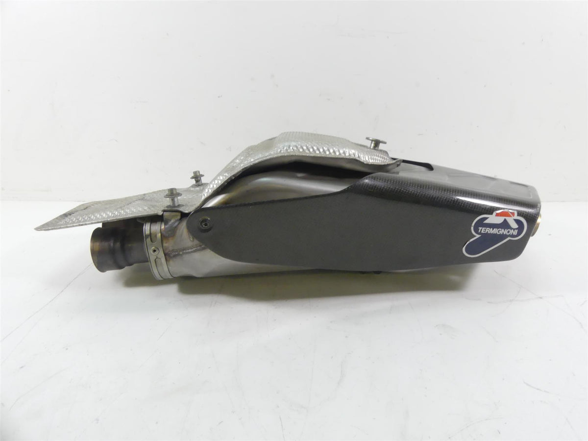 2006 Ducati 999 Biposto Termignoni Exhaust Muffler + Carbon Cover 979000163A {{ shop.shopifyCountryName }} - Mototech271