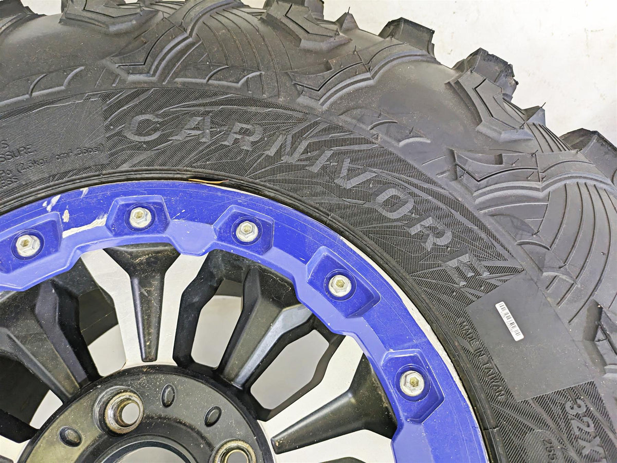2018 Yamaha YXZ1000R EPS SS Wheel Set Maxxis Carnivore 32x10R14 Tires TM00155400 {{ shop.shopifyCountryName }} - Mototech271