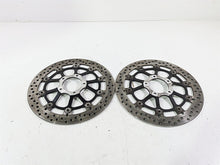 Load image into Gallery viewer, 2009 Ducati Monster 1100 S Front Brake Rotor Disc Set 49240851A | Mototech271
