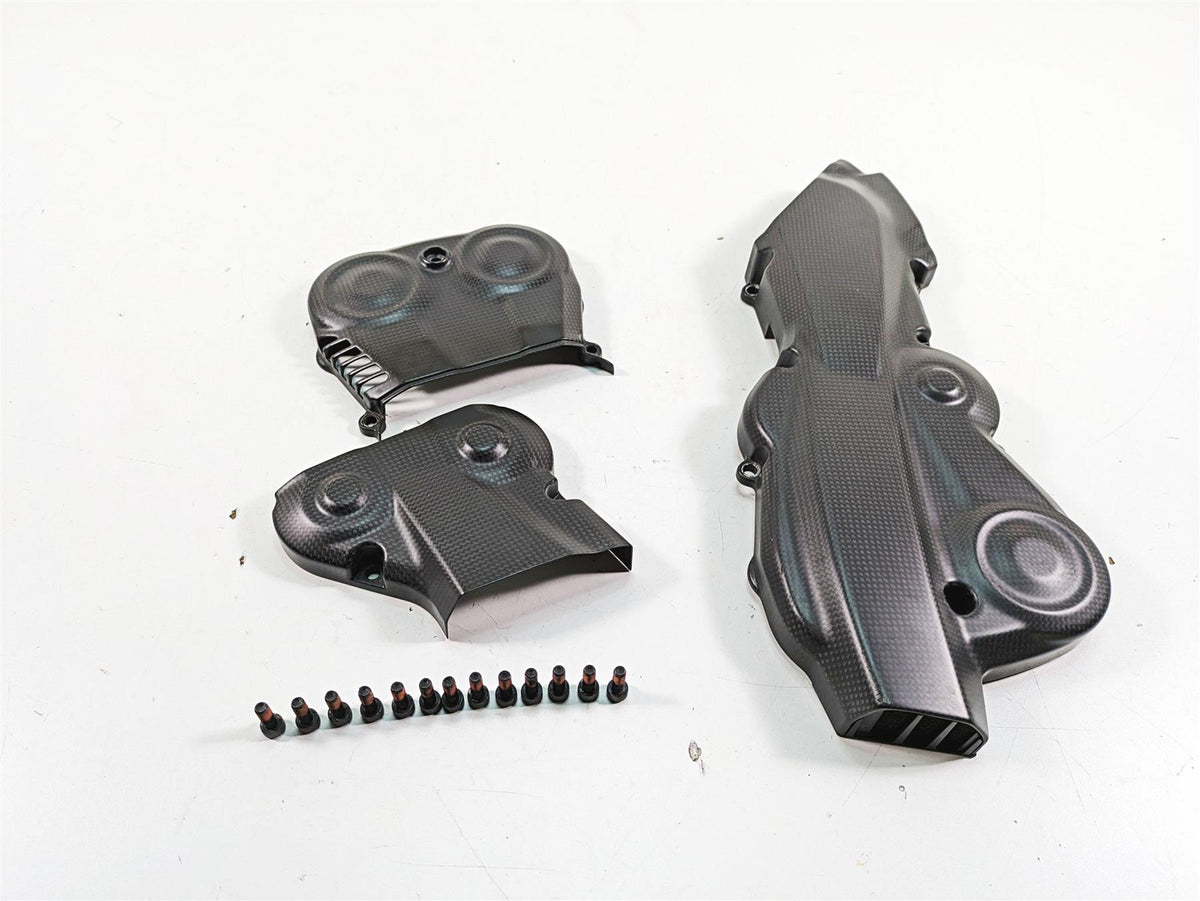 2020 Ducati Hypermotard 950 SP Carbon Fiber Timing Cover Fairing Set 24511781A {{ shop.shopifyCountryName }} - Mototech271