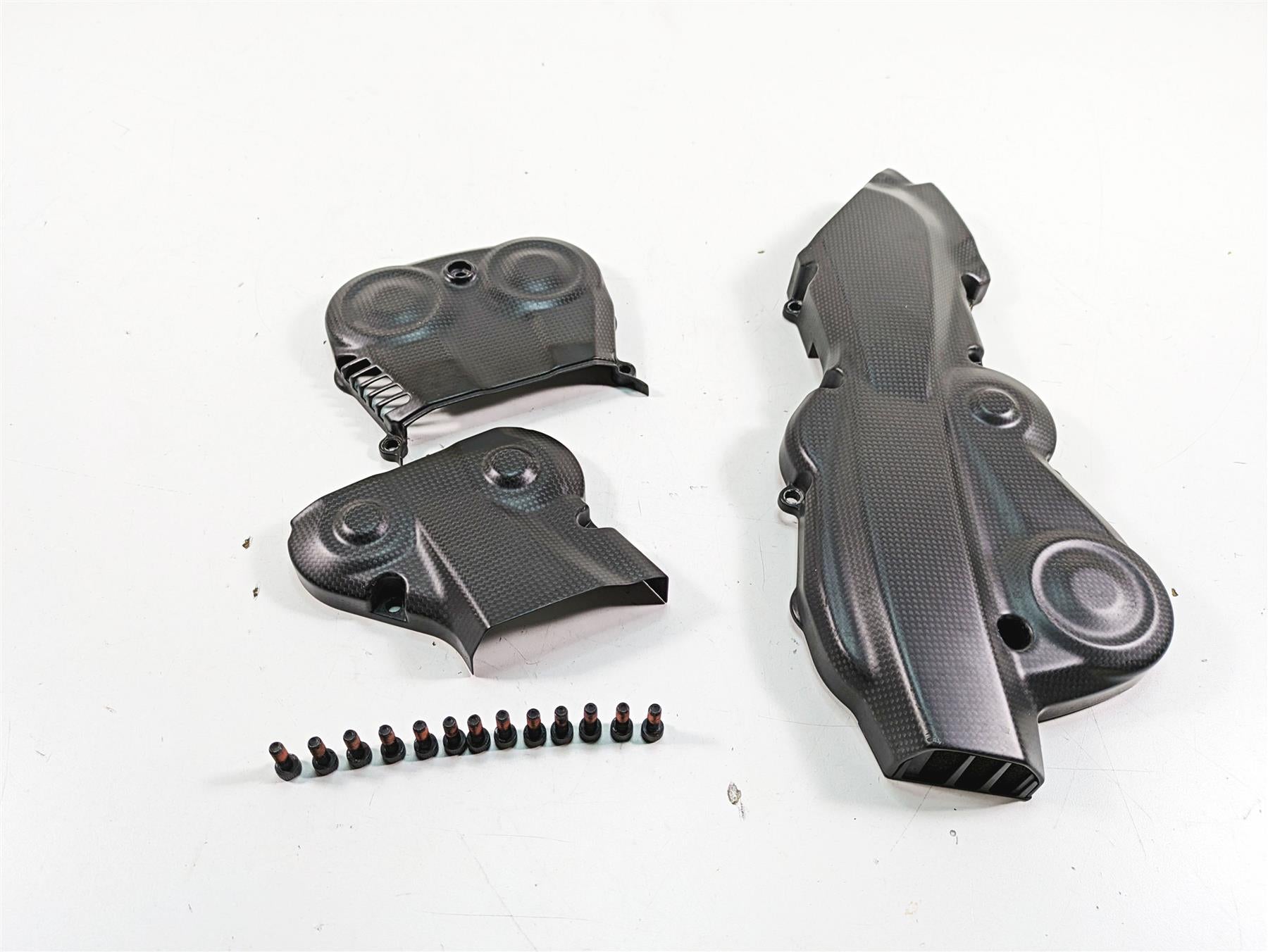 2020 Ducati Hypermotard 950 SP Carbon Fiber Timing Cover Fairing Set 24511781A {{ shop.shopifyCountryName }} - Mototech271