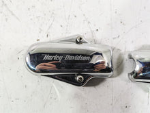 Load image into Gallery viewer, 2005 Harley Softail FLSTFSE CVO Fat Boy Rear Axle Covers &amp; Mounts 44500-03 | Mototech271
