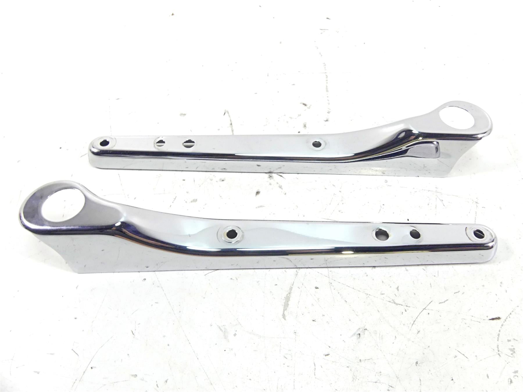 1997 Harley Sportster XL1200 C Nice Rear Chrome Fender Strut Cover Set 59897-94 {{ shop.shopifyCountryName }} - Mototech271