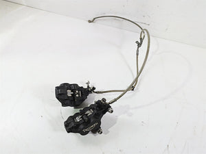 2006 Triumph Rocket 3 Front Brake Caliper Set & Lines T2020837 T2020388 | Mototech271