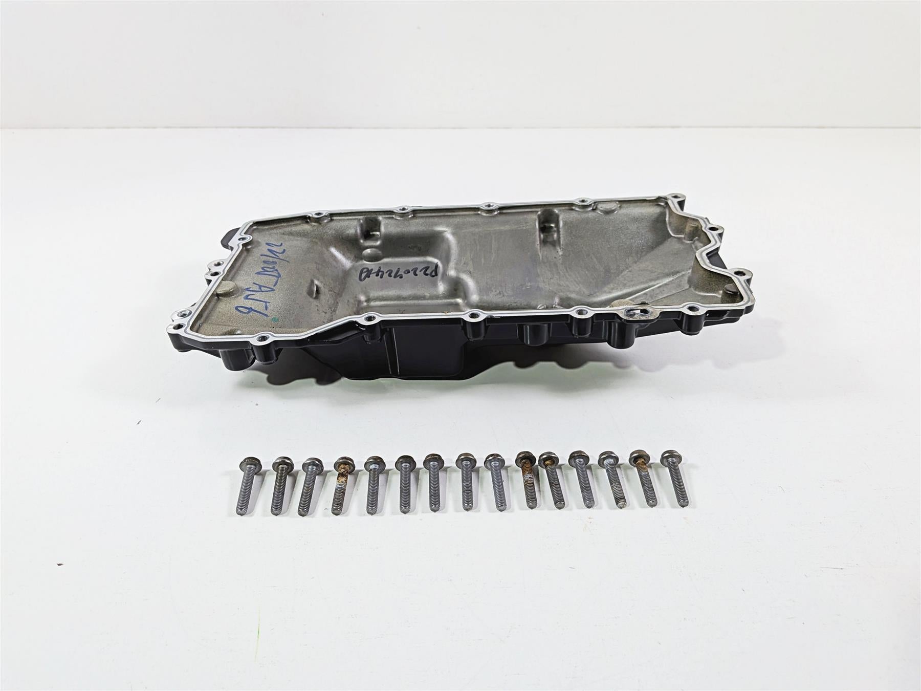 2023 BMW F850GS K81 Oil Pan Lower Engine Case Cover & Bolts 11137107956 {{ shop.shopifyCountryName }} - Mototech271
