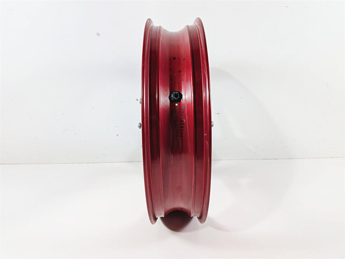 2024 Suzuki GSXR600 Straight Front Wheel Rim Red 17x3.5 54111-14J00 {{ shop.shopifyCountryName }} - Mototech271