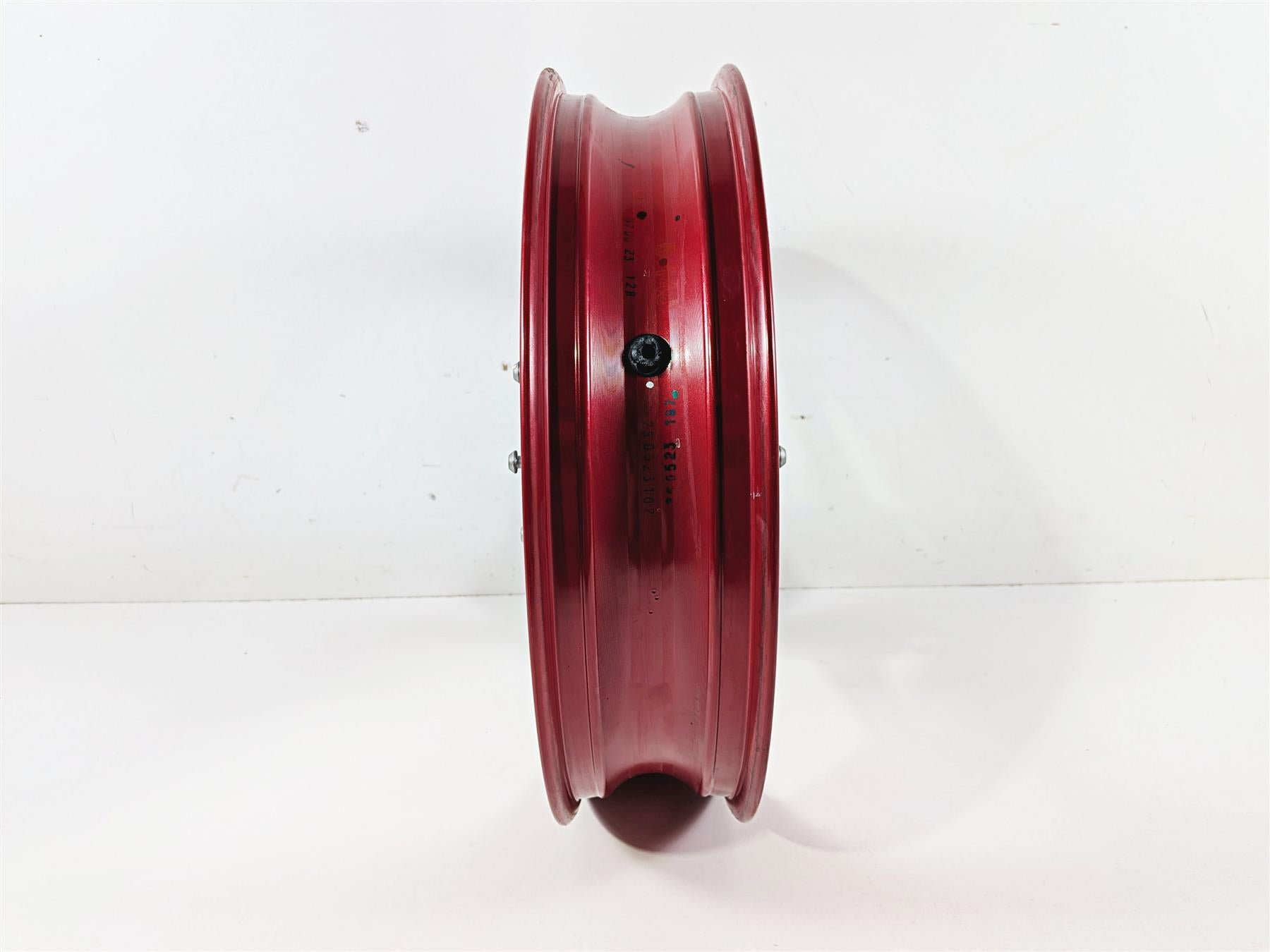 2024 Suzuki GSXR600 Straight Front Wheel Rim Red 17x3.5 54111-14J00 {{ shop.shopifyCountryName }} - Mototech271