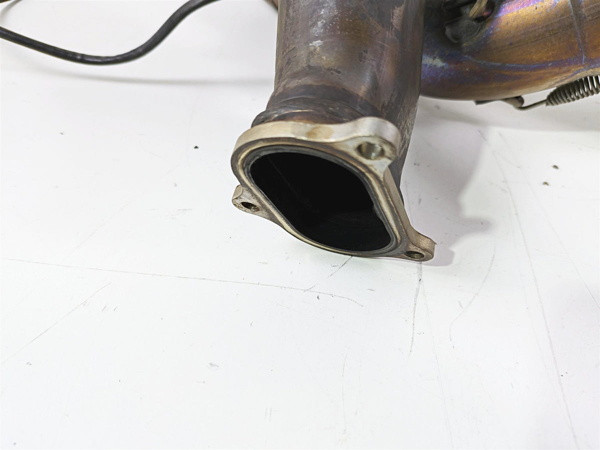 2015 Ducati Panigale 1299 S Exhaust Header & Servo Set 57014452A 57114423B {{ shop.shopifyCountryName }} - Mototech271