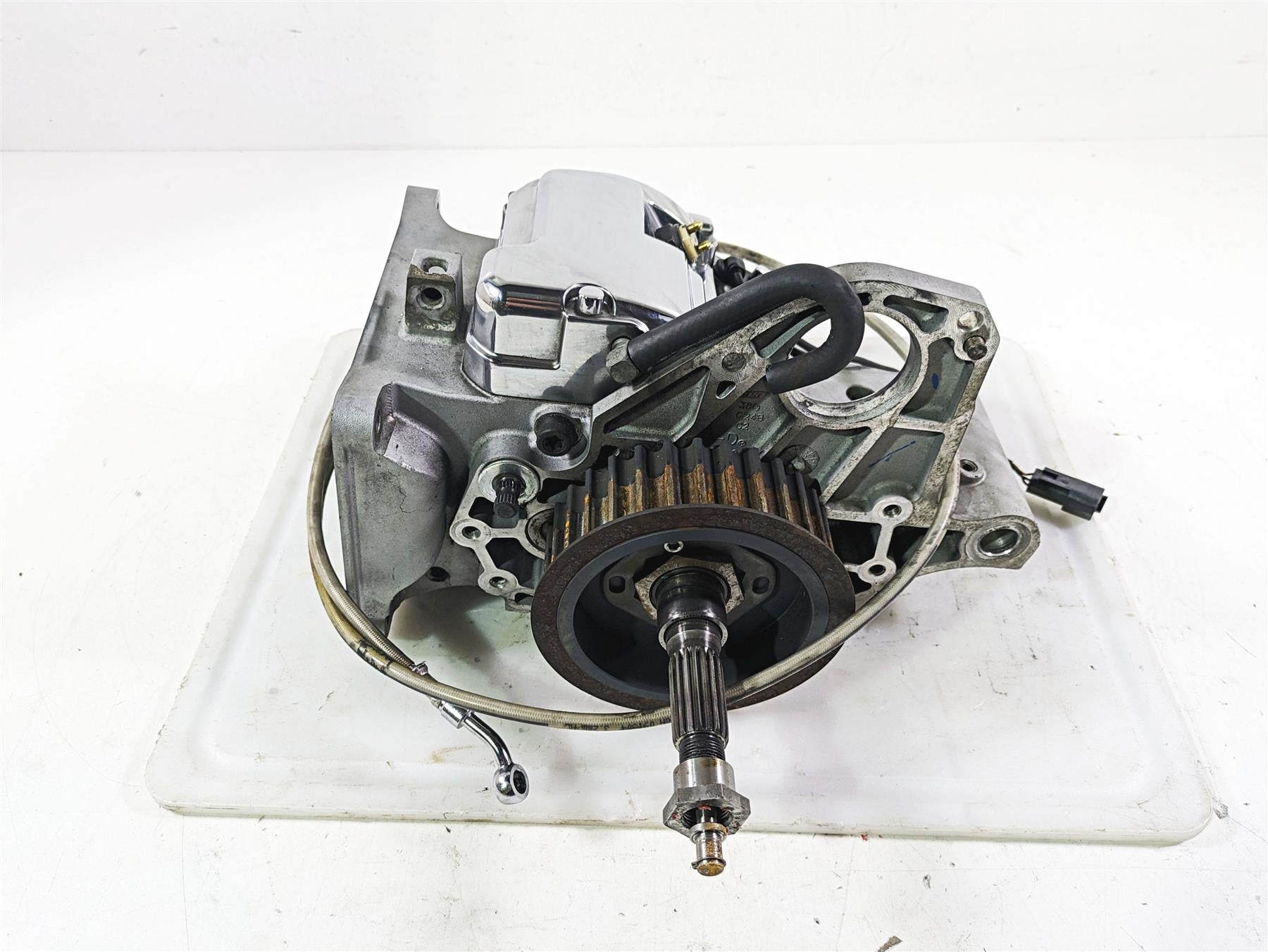 2005 Harley Softail FLSTFSE CVO Fat Boy 5-Sp Transmission Gear Box 42k 33054-05 {{ shop.shopifyCountryName }} - Mototech271