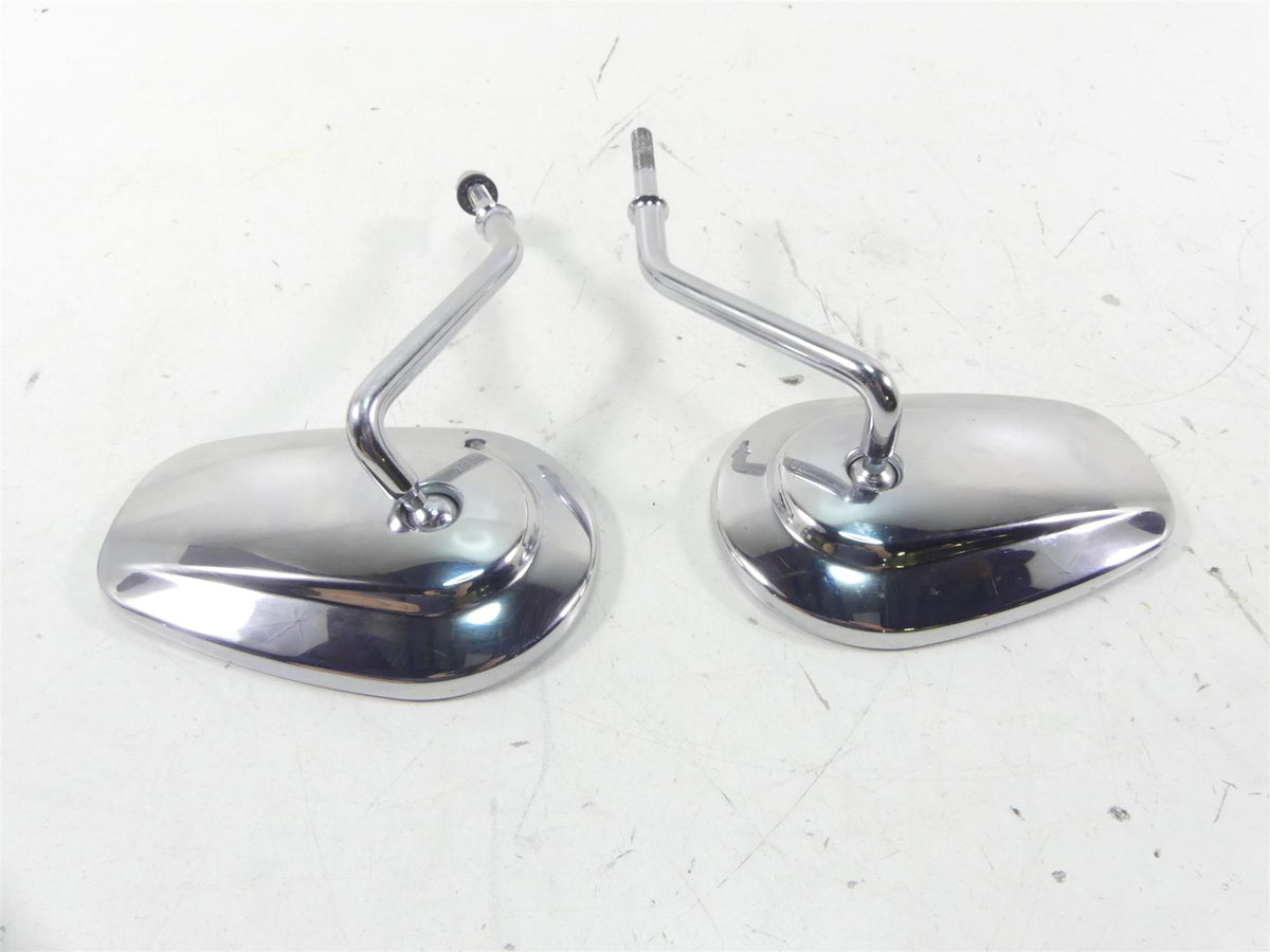 2014 Harley FXDL Dyna Low Rider Chrome Rear View Mirror Set 91840-03 91845-03 {{ shop.shopifyCountryName }} - Mototech271