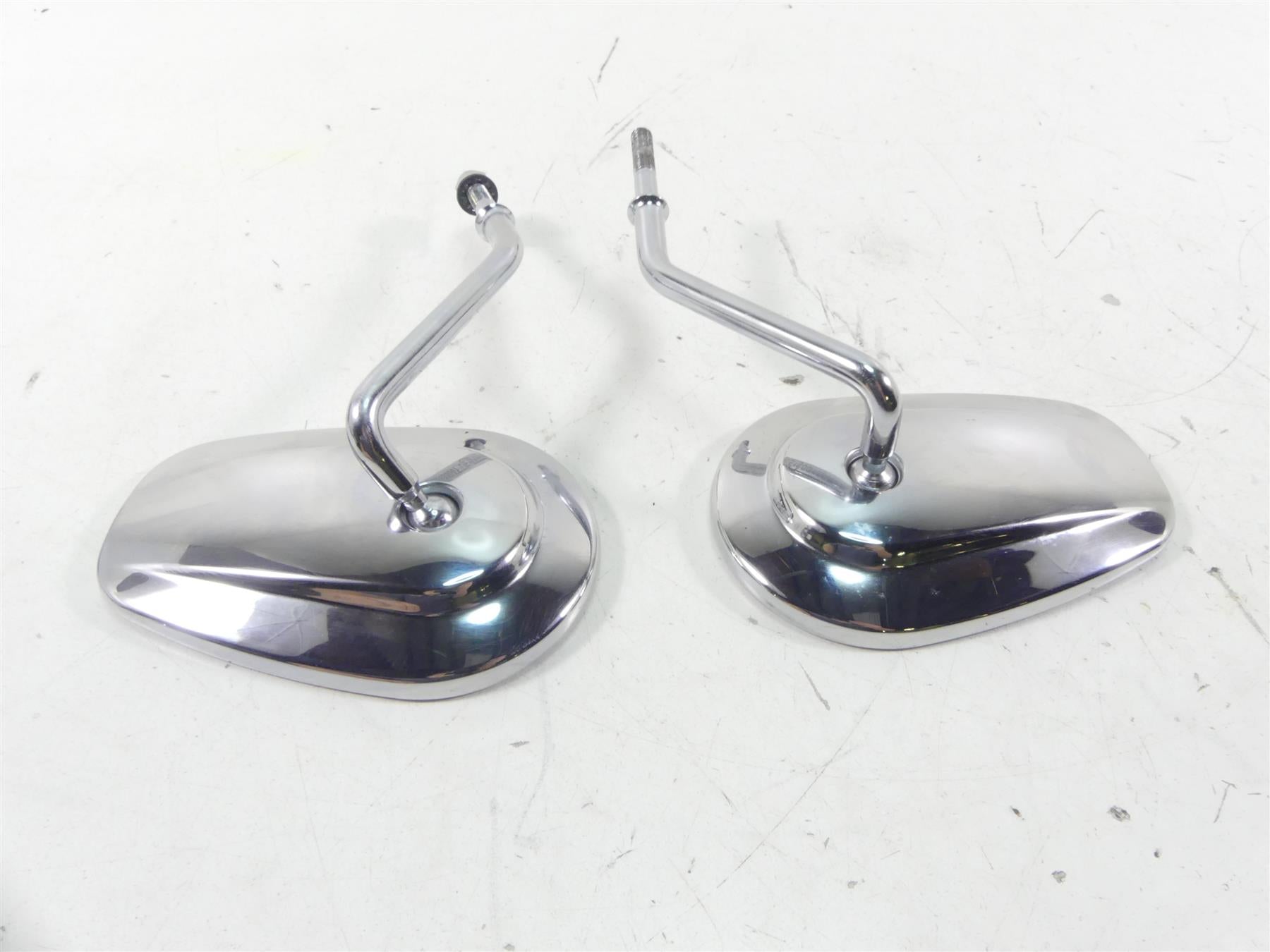 2014 Harley FXDL Dyna Low Rider Chrome Rear View Mirror Set 91840-03 91845-03 {{ shop.shopifyCountryName }} - Mototech271
